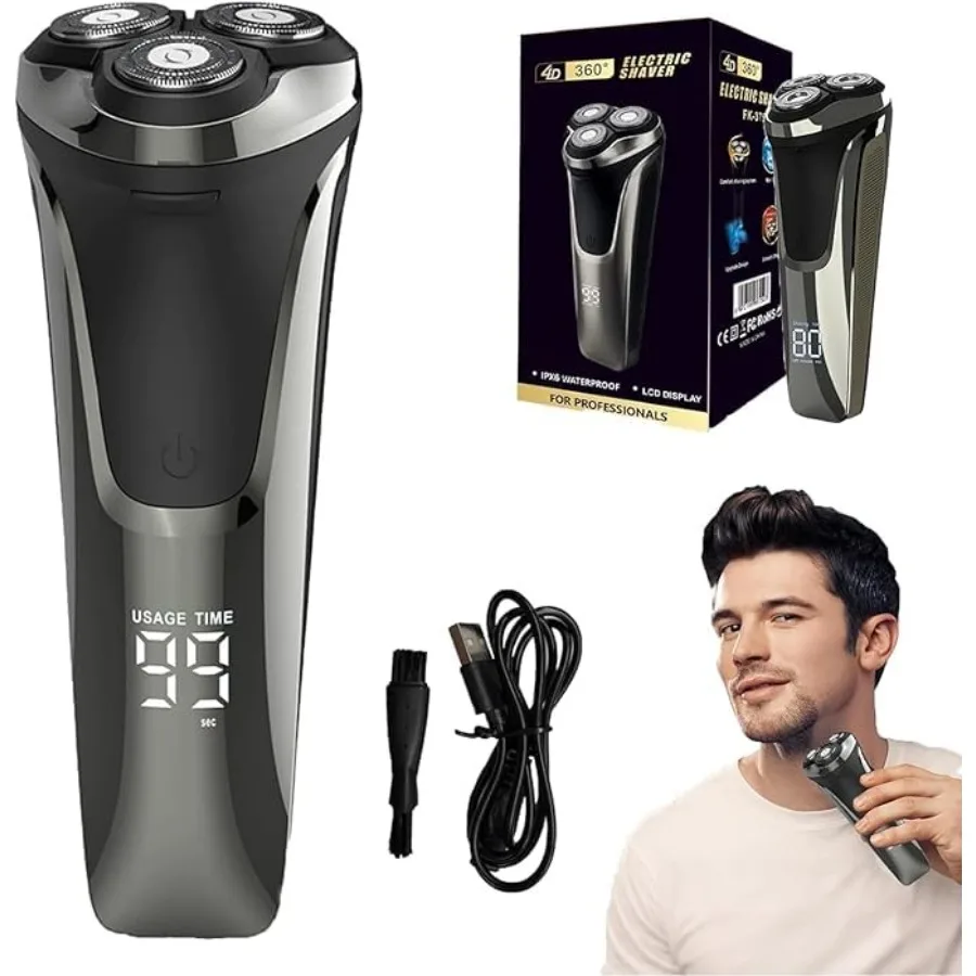 Snapbuy Electric Razor for Men Snapbuy Electric Razor Pro of Father 4D Floating Head Rotary Shaver 2025 New Electri c Shaver wi
Snapbuy Electric Razor for Men Snapbuy Electric Razor Pro of Father 4D Floating Head Rotary Shaver 2025 New Electri c Shaver wi