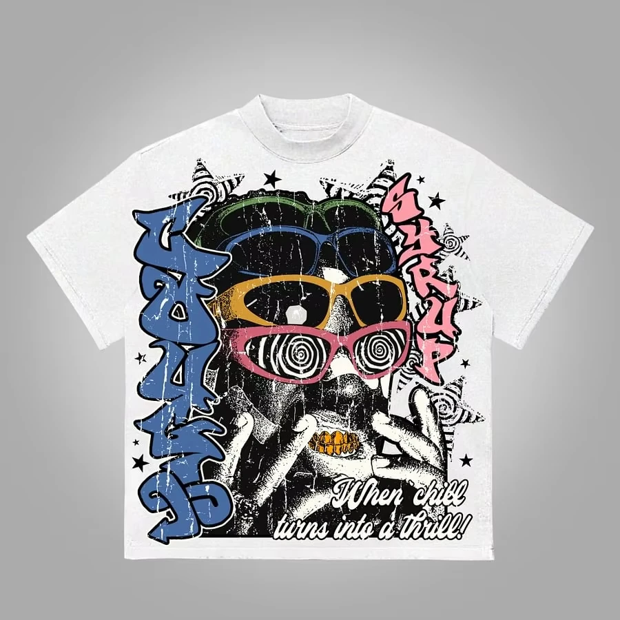 Cough Syrup Psychedelic Reality Vintage Graphics Cotton T-Shirt Men Y2K Summer Harajuku Oversize Tshirt Streetwear Women Tops
Cough Syrup Psychedelic Reality Vintage Graphics Cotton T-Shirt Men Y2K Summer Harajuku Oversize Tshirt Streetwear Women Tops