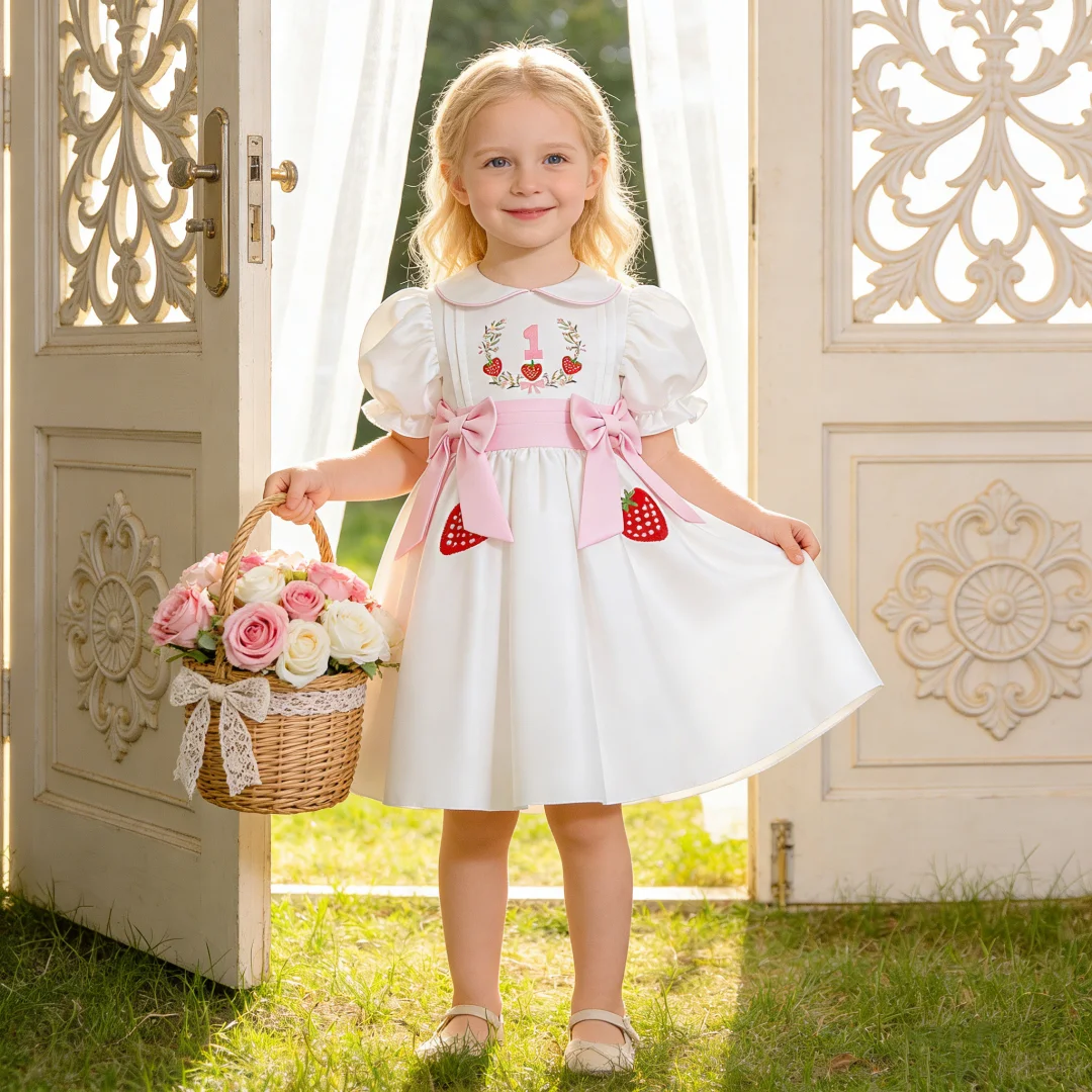Toddler Puff Sleeve Bow Ball Gown Elegant Party Baptism Birthday Wedding Princess Dresses Girl Bridesmaid Prom Costume
Toddler Puff Sleeve Bow Ball Gown Elegant Party Baptism Birthday Wedding Princess Dresses Girl Bridesmaid Prom Costume