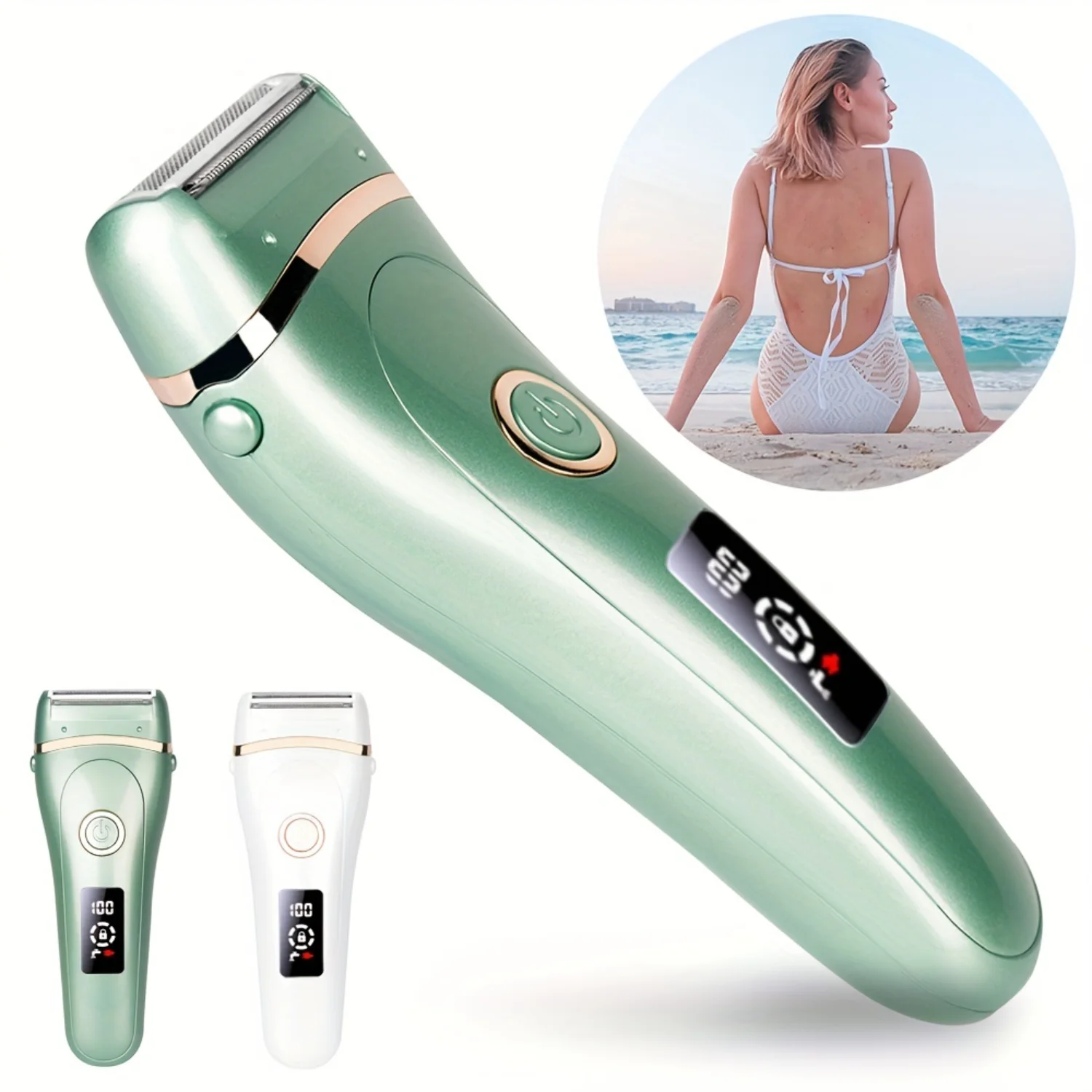 Rechargeable Women's - LED Display, Painless Hair Removal for Legs, Pubic & Sensitive Areas!
Rechargeable Women's - LED Display, Painless Hair Removal for Legs, Pubic & Sensitive Areas!
