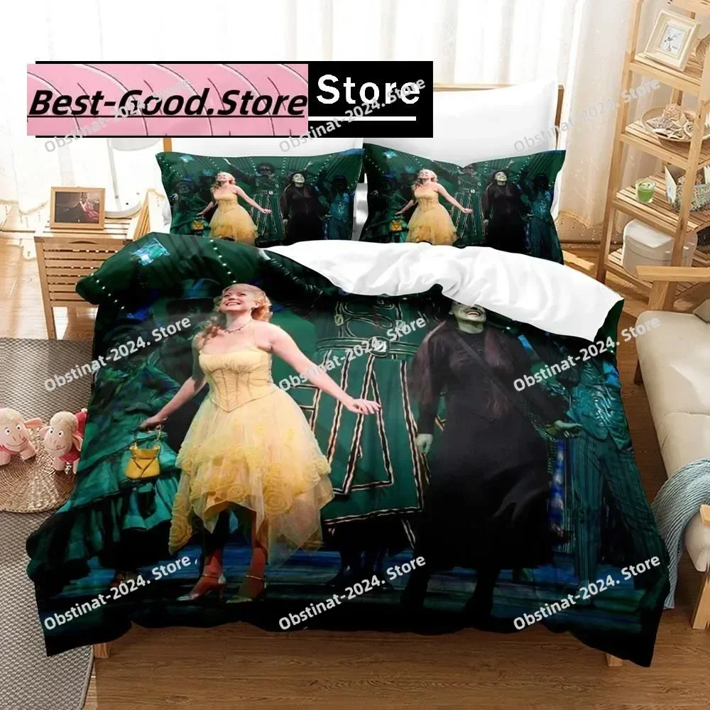 3D Wicked Musical Broadway Drama Bedding Set Printed Bed Set With Pillowcase Bed Duvet Cover Single Double Queen Super King Size
3D Wicked Musical Broadway Drama Bedding Set Printed Bed Set With Pillowcase Bed Duvet Cover Single Double Queen Super King Size