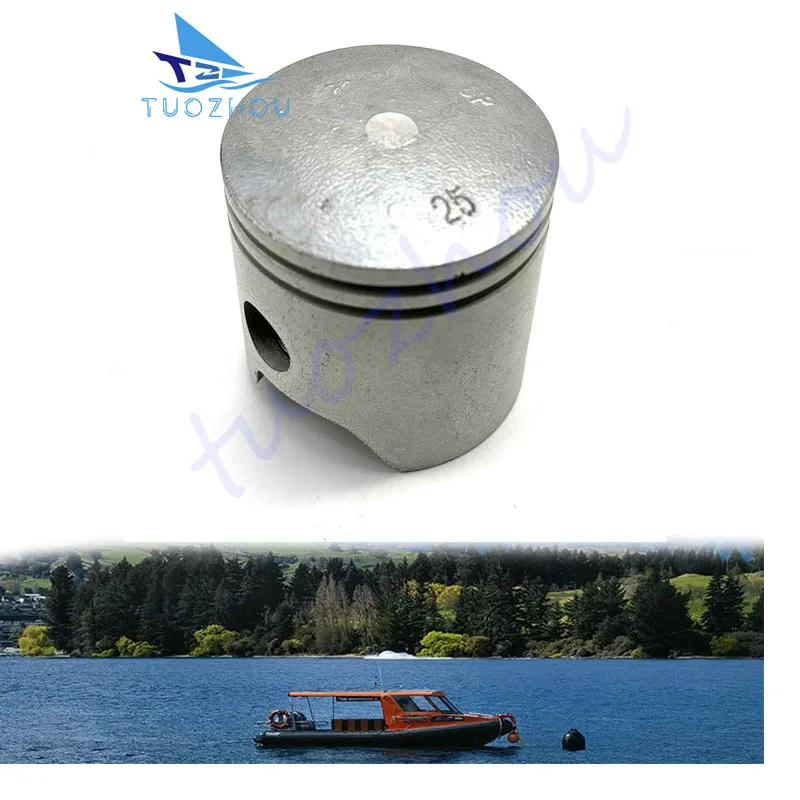 For Yamaha Outboard Motor 2T 9.9HP 15HP Oversize 025 Parsun Hidea Seapro HDX 6E7-11635-00 Boat Parts Piston 56.+0.25mm 6E7-11635
For Yamaha Outboard Motor 2T 9.9HP 15HP Oversize 025 Parsun Hidea Seapro HDX 6E7-11635-00 Boat Parts Piston 56.+0.25mm 6E7-11635
