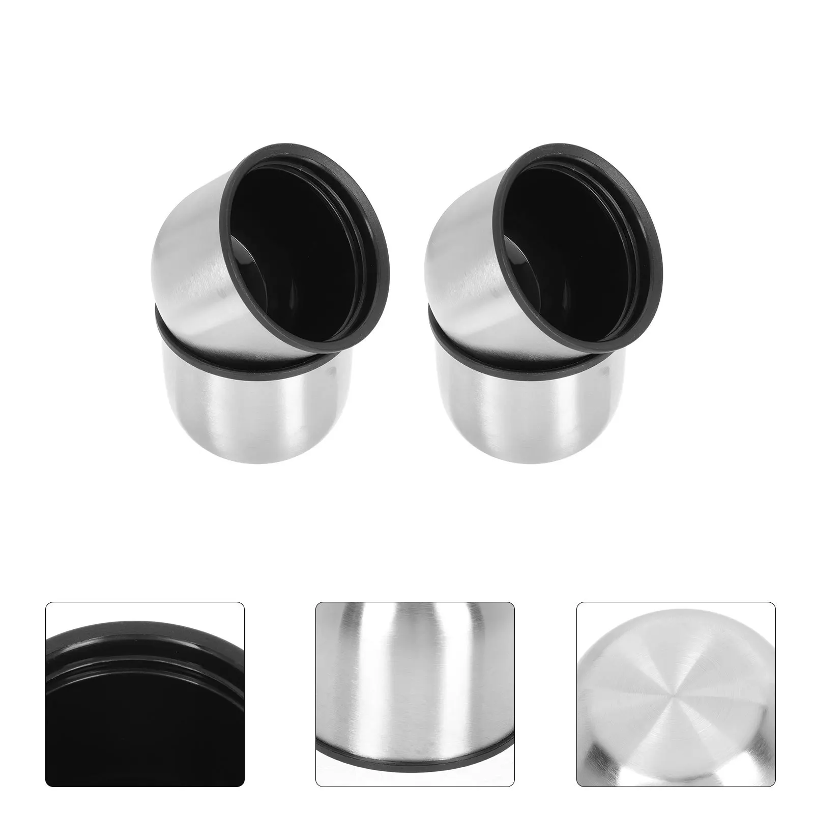 4Pcs Stainless Steel Cup Lids Premium Vacuum Bottle Covers Leak-Proof Insulated Caps for Travel Camping and Hiking
4Pcs Stainless Steel Cup Lids Premium Vacuum Bottle Covers Leak-Proof Insulated Caps for Travel Camping and Hiking