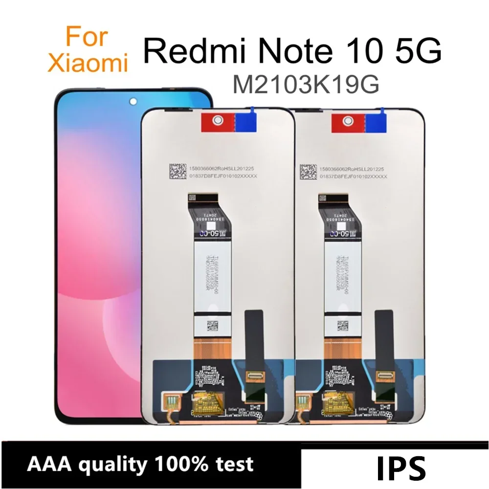 Для Xiaomi Redmi Note 10 5G Дисплей с цифровым преобразователем сенсорного экрана в сборе для Redmi Note 10 5g ЖК-дисплей для Redmi Note 10 M2103K19G Дисплей
Для Xiaomi Redmi Note 10 5G Дисплей с цифровым преобразователем сенсорного экрана в сборе для Redmi Note 10 5g ЖК-дисплей для Redmi Note 10 M2103K19G Дисплей