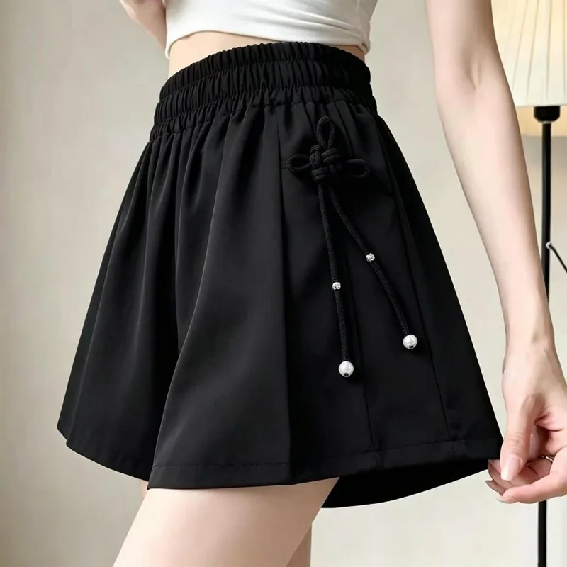 Elastic Waist Chinese Knot Ice Silk Skort Girls Quick Dry Casual Shorts Summer
Elastic Waist Chinese Knot Ice Silk Skort Girls Quick Dry Casual Shorts Summer