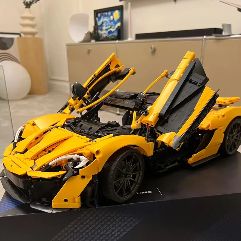 3893Pcs Technical Building Blocks Compatible McLaren P1 Moc Bricks Model for Adults Sports Car Toys for Boy Christma Gifts
3893Pcs Technical Building Blocks Compatible McLaren P1 Moc Bricks Model for Adults Sports Car Toys for Boy Christma Gifts