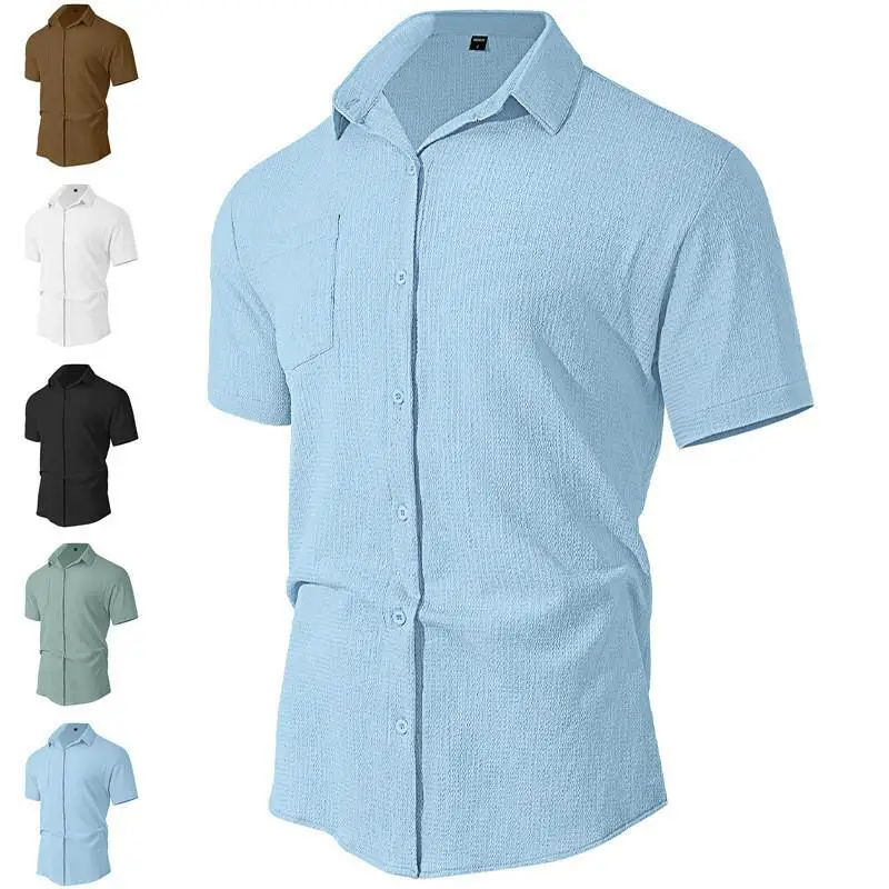 Summer 2026 Men's Pure Color ort Sve Casual irt Wior Collar Vaion Wear Ultra Slim Fit PU Leather Velvet
Summer 2026 Men's Pure Color ort Sve Casual irt Wior Collar Vaion Wear Ultra Slim Fit PU Leather Velvet