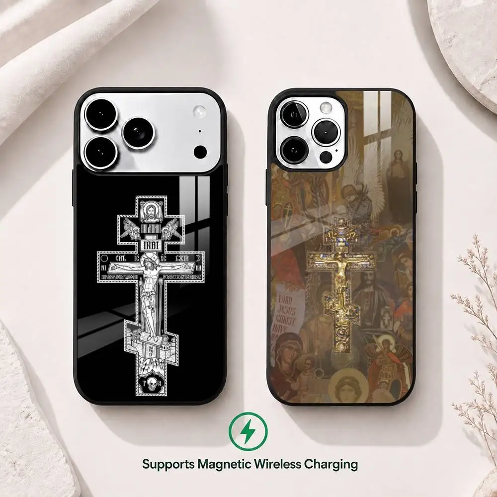 Orthodox Cross Icon Church Phone Case For iPhone17,16,15,14,13,12,11 Plus,Pro Allows magnetic wireless charging
Orthodox Cross Icon Church Phone Case For iPhone17,16,15,14,13,12,11 Plus,Pro Allows magnetic wireless charging