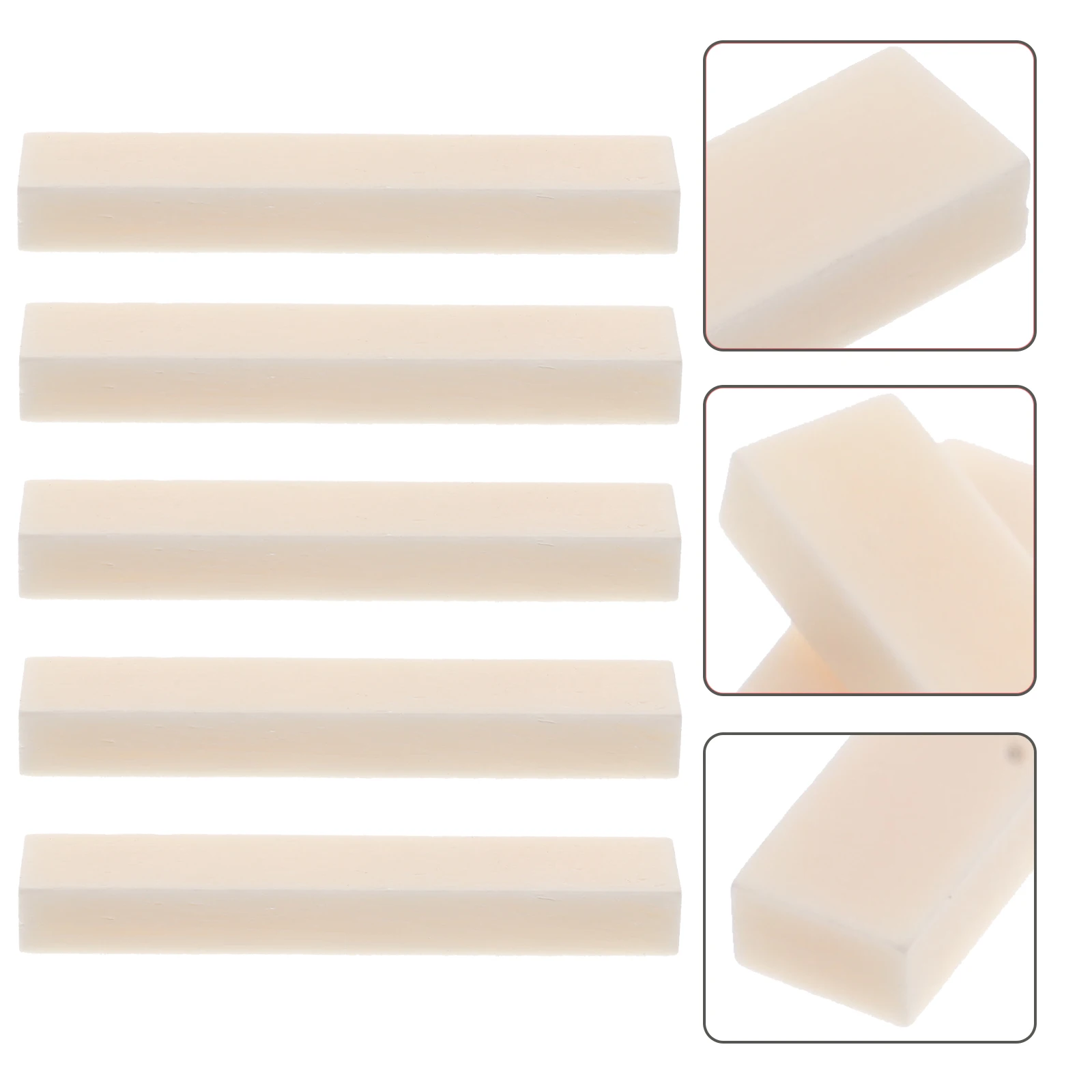 5pcs Ox Bone Guitar String Nuts Replacement Electric Bass Bridge Saddle Support Durable Wear-Resistant Guitar Accessories
5pcs Ox Bone Guitar String Nuts Replacement Electric Bass Bridge Saddle Support Durable Wear-Resistant Guitar Accessories