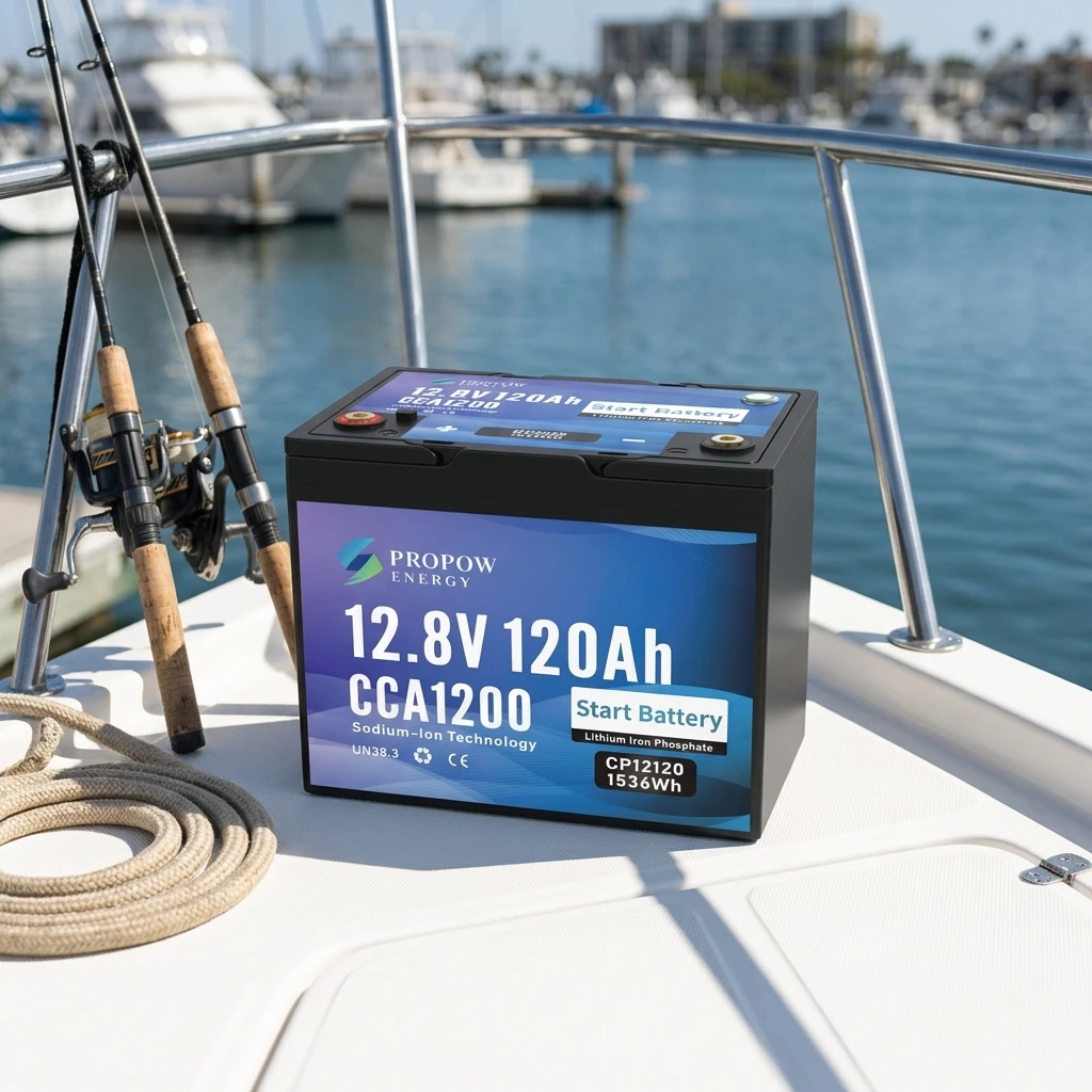 Waterproof 12V 120Ah Dual Purpose Marine LiFePO4 Battery Fishing Boat Starting & Deep Cycle Battery For Saltwater Marine Use
Waterproof 12V 120Ah Dual Purpose Marine LiFePO4 Battery Fishing Boat Starting & Deep Cycle Battery For Saltwater Marine Use