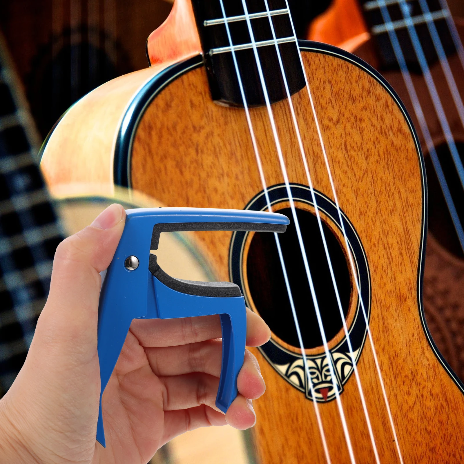 Zinc Alloy Guitar Capo Tone Change Tool Quick Release Clip Portable Ukulele Accessory Lightweight Durable Easy Adjustment
Zinc Alloy Guitar Capo Tone Change Tool Quick Release Clip Portable Ukulele Accessory Lightweight Durable Easy Adjustment