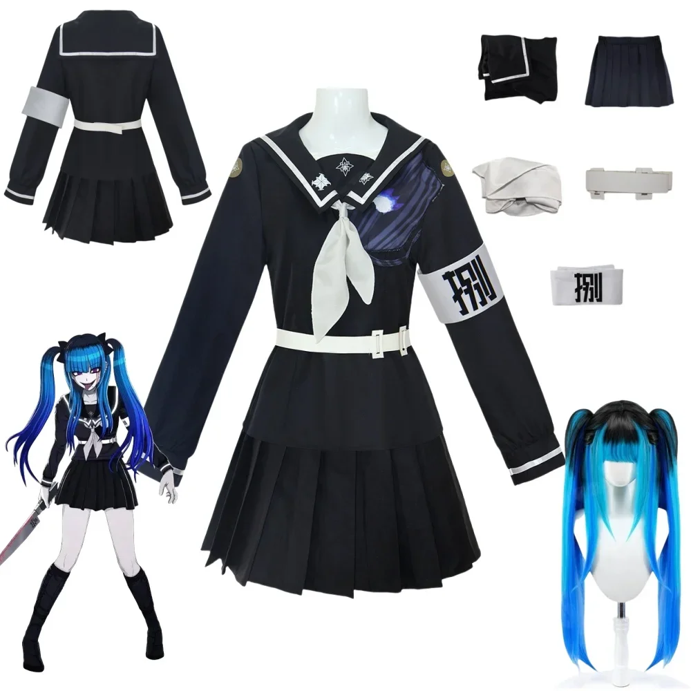 Amemiya Darumi Cosplay Game The Hundred Line -Last Defense Academy- Costume Wig Anime Black Short Skirt Set 2025 Hot Sale
Amemiya Darumi Cosplay Game The Hundred Line -Last Defense Academy- Costume Wig Anime Black Short Skirt Set 2025 Hot Sale