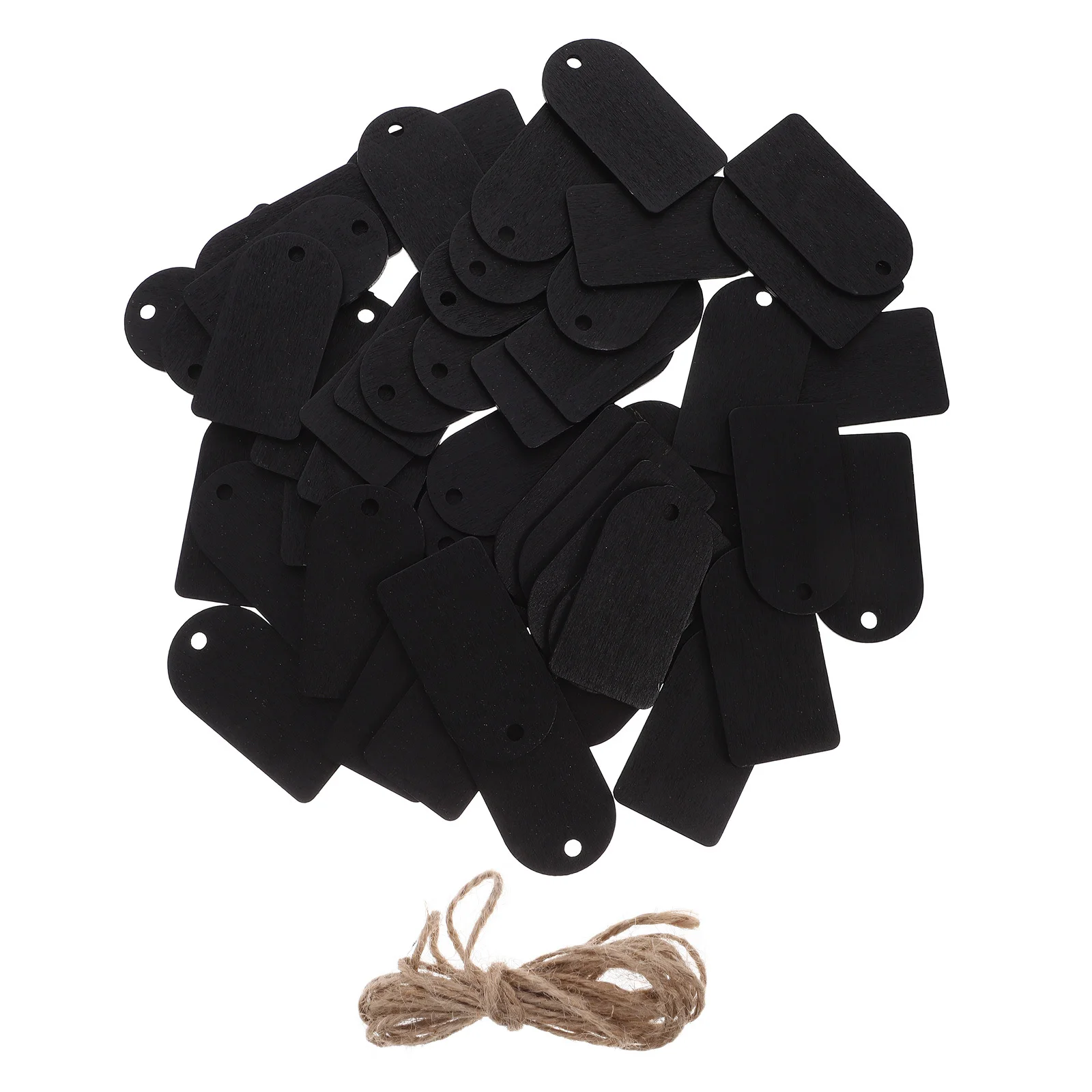 50Sets Mini Wooden Blackboard Tags Double-Sided Writable Lightweight Hanging Price Labels Multipurpose Chalkboards for Jewelry
50Sets Mini Wooden Blackboard Tags Double-Sided Writable Lightweight Hanging Price Labels Multipurpose Chalkboards for Jewelry