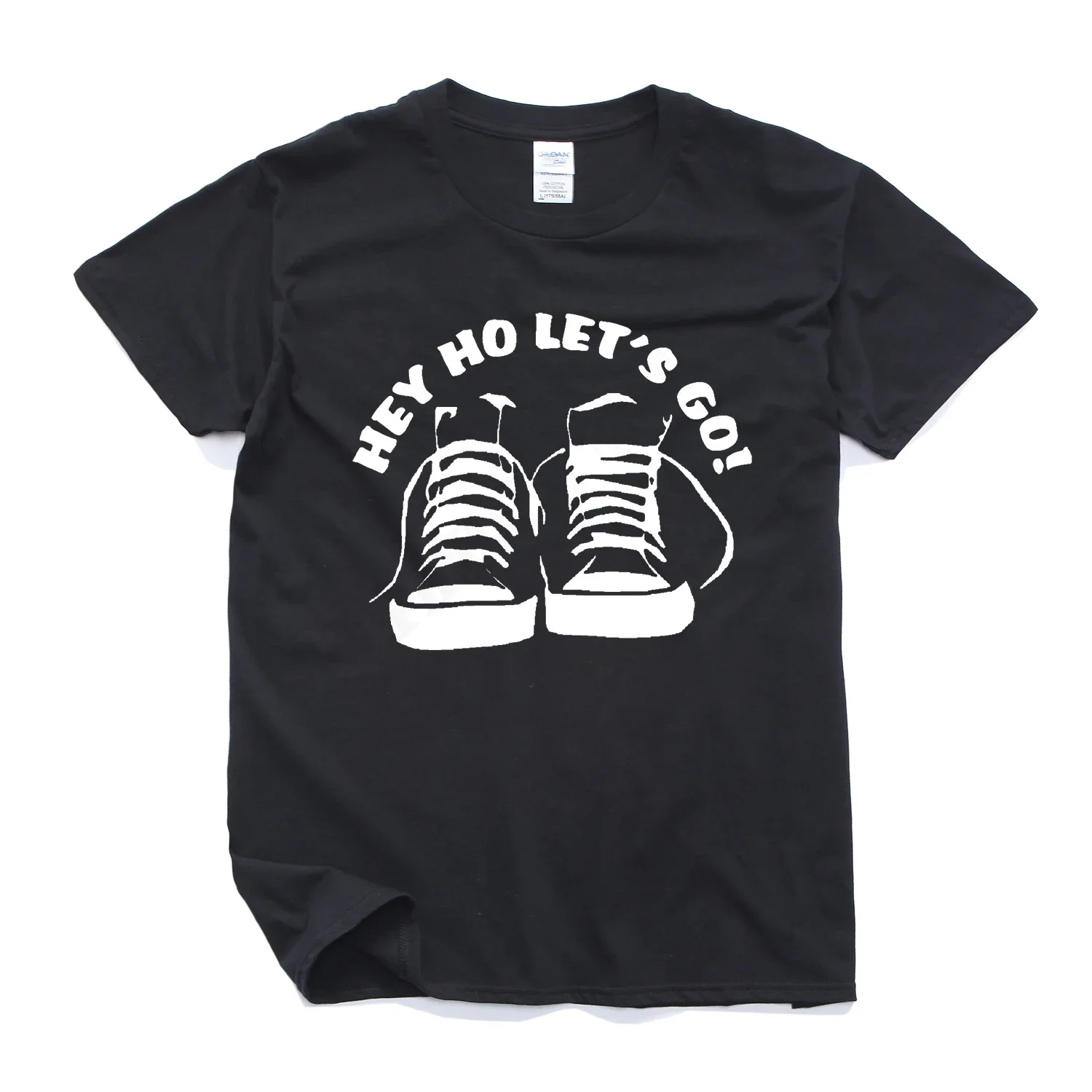 Hey Ho Let's Go. Creative Pattern Printed T-Shirt 100% Cotton O-Neck Short Sleeve Summer Casual Mens T-shirt Retro Streetwear
Hey Ho Let's Go. Creative Pattern Printed T-Shirt 100% Cotton O-Neck Short Sleeve Summer Casual Mens T-shirt Retro Streetwear