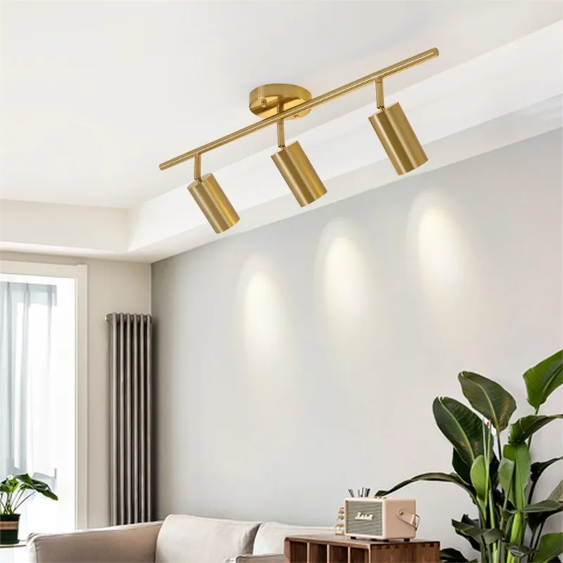 Gold GU10 LED Spotlight Ceiling Chandelier Loft Stylish Ceiling Lights for Living Room Showroom Shop Home Decor Lighting Fixture
Gold GU10 LED Spotlight Ceiling Chandelier Loft Stylish Ceiling Lights for Living Room Showroom Shop Home Decor Lighting Fixture