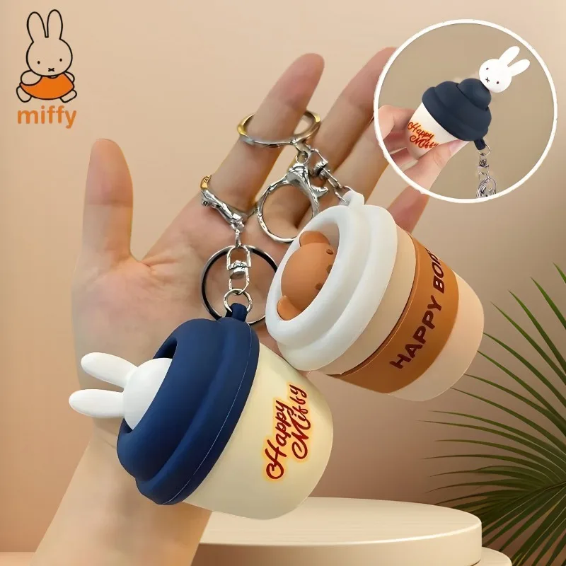 Cute Miffy Coffee Cup Keychain Cute Cartoon Creativity Interesting Silicone Kneading Toy Silicone Material Backpack Pendant
Cute Miffy Coffee Cup Keychain Cute Cartoon Creativity Interesting Silicone Kneading Toy Silicone Material Backpack Pendant