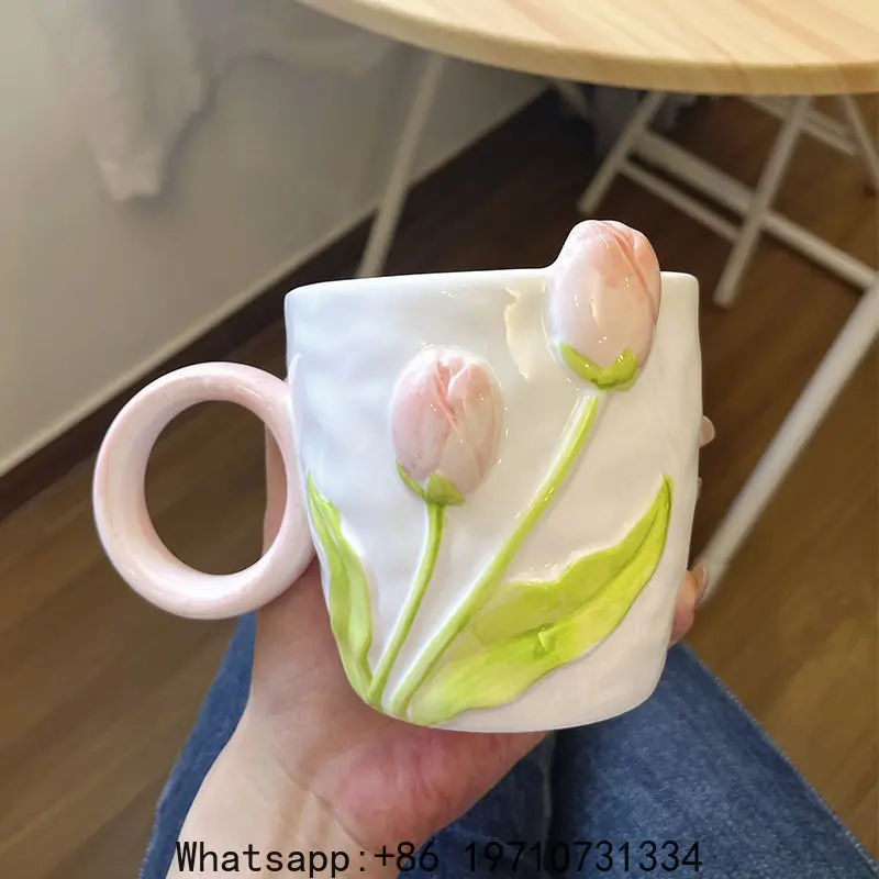 Tulip Cup High Value Mug Ceramic Coffee Cup
Tulip Cup High Value Mug Ceramic Coffee Cup