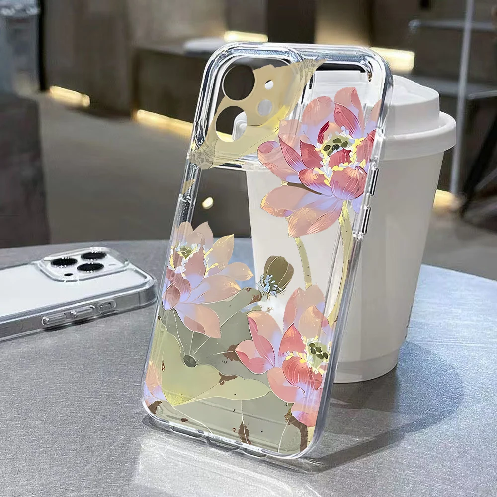 Transparent Flower Phone Case For iPhone 16 Case For iPhone 11 13 12 14 15 Pro Max X XR XS 7 8 Plus SE 2 Aesthetic Floral Cover
Transparent Flower Phone Case For iPhone 16 Case For iPhone 11 13 12 14 15 Pro Max X XR XS 7 8 Plus SE 2 Aesthetic Floral Cover