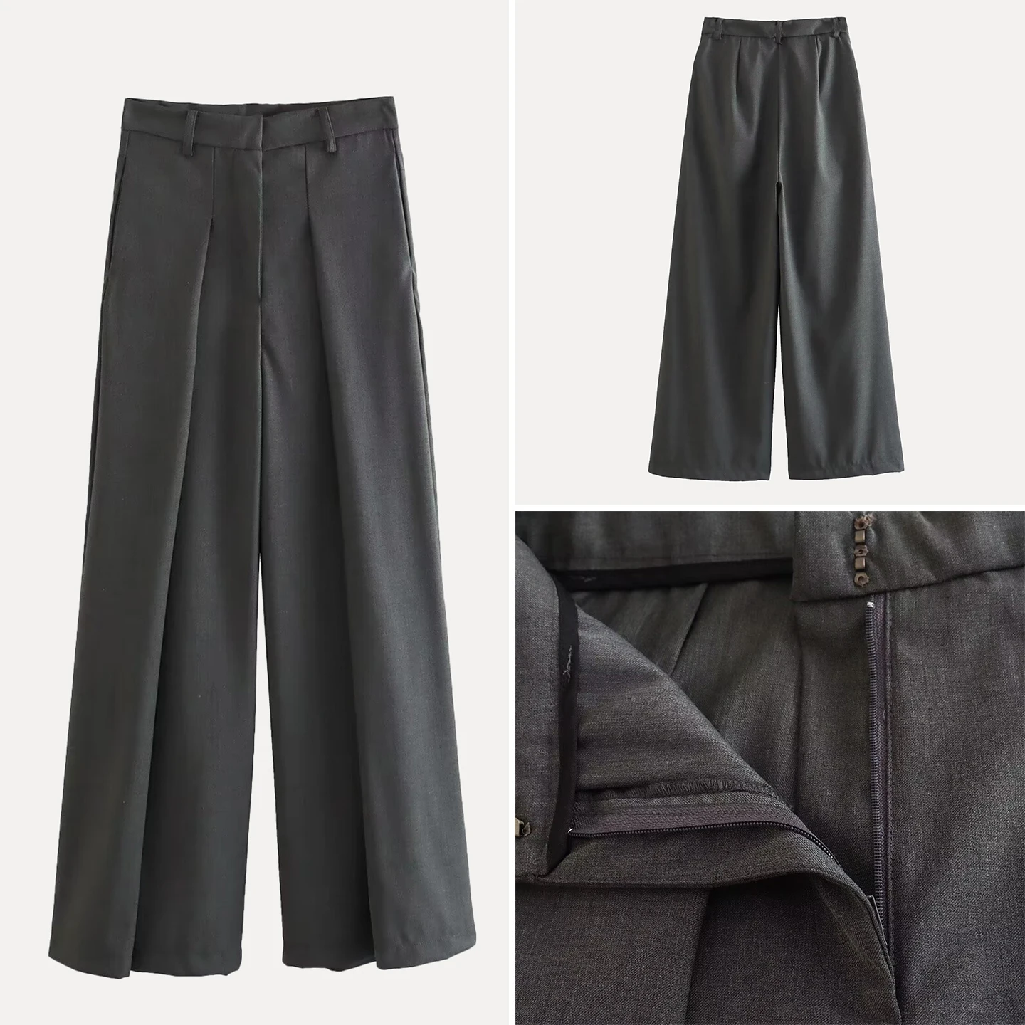 2025 Autumn New Sle High Waist Casual Commute Faionable Versatile Cool Sweet Straight Leg Pants Women's Suit Pants
2025 Autumn New Sle High Waist Casual Commute Faionable Versatile Cool Sweet Straight Leg Pants Women's Suit Pants
