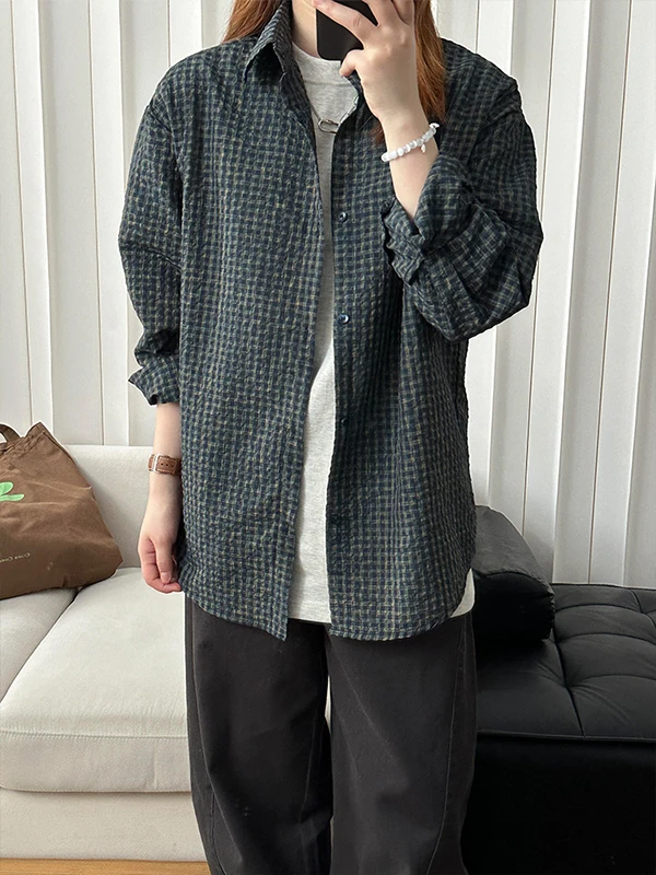 Мужская длинная куртка-пуховик в синюю клетку, в американском ретро-стиле, с эффектом Cleanfit, из полиэфирного волокна, весенняя...
Мужская длинная куртка-пуховик в синюю клетку, в американском ретро-стиле, с эффектом Cleanfit, из полиэфирного волокна, весенняя...