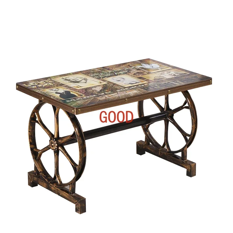 Коммерческий ресторан-барбекю Фаст-фуд Комбинация стола и стула в индустриальном стиле
Коммерческий ресторан-барбекю Фаст-фуд Комбинация стола и стула в индустриальном стиле