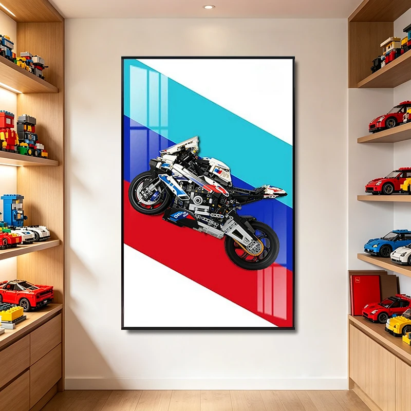 2026 NEW Display Wallboard suitable for 42130 M1000RR building block Motorcycle model Wall Mount Display box Photo Frame
2026 NEW Display Wallboard suitable for 42130 M1000RR building block Motorcycle model Wall Mount Display box Photo Frame
