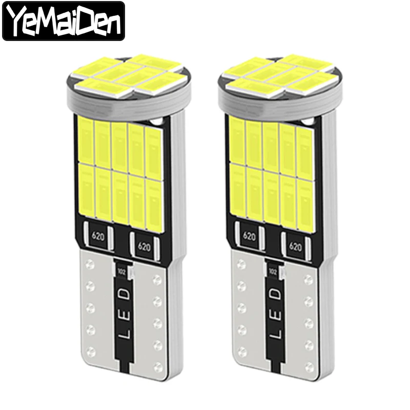 2 светодиодные лампочки T10 W5W Canbus 12V 26 - 4014SMD 7000K Светодиодный белый седан, внутренняя дверь, купол, багажник, номерной знак, клиновидный боковой фонарь
2 светодиодные лампочки T10 W5W Canbus 12V 26 - 4014SMD 7000K Светодиодный белый седан, внутренняя дверь, купол, багажник, номерной знак, клиновидный боковой фонарь
