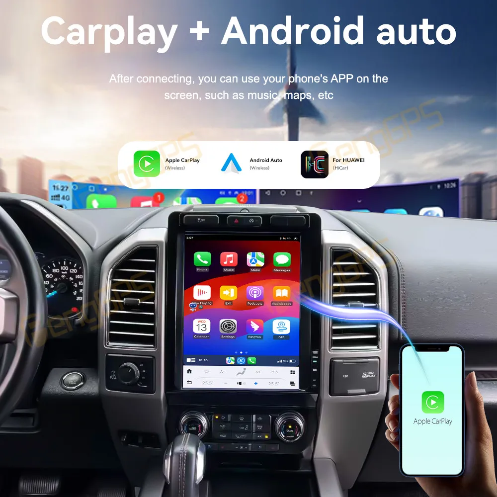 12.1 Inch Android 13 Car Radio CarPlay For Ford F150 2015-2020 Touch Screen Multimedia Player GPS Navigation Head Unit DSP BT
12.1 Inch Android 13 Car Radio CarPlay For Ford F150 2015-2020 Touch Screen Multimedia Player GPS Navigation Head Unit DSP BT