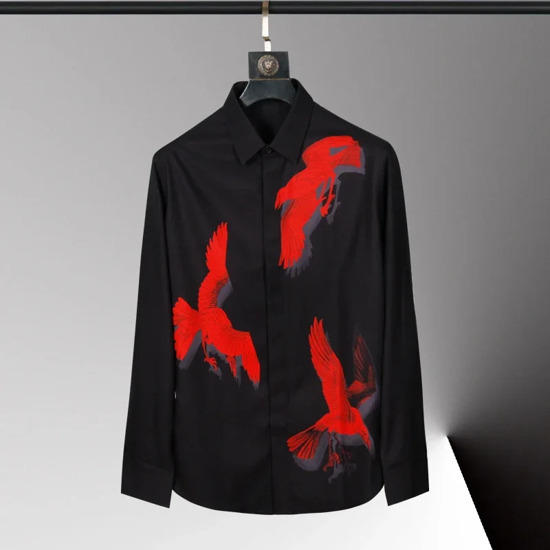 2025 new men's shirt 3D printed men's shirt casual long-sleeved lapel fashion design loose top large size xs-6xl soft fabric
2025 new men's shirt 3D printed men's shirt casual long-sleeved lapel fashion design loose top large size xs-6xl soft fabric
