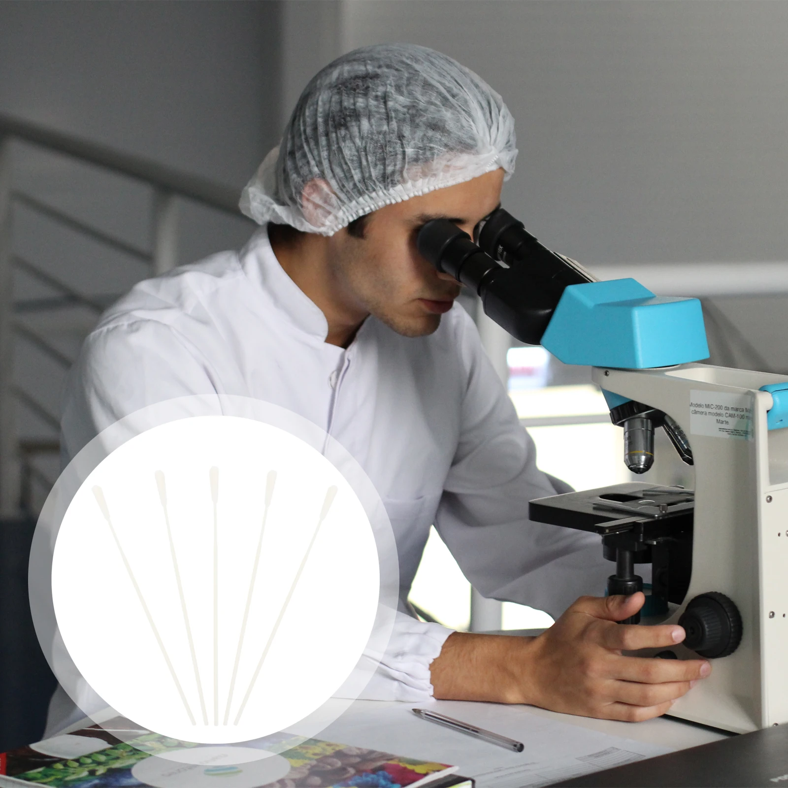 20Pcs Disposable Throat Specimen Collection Swabs Flocking Sampling Sticks for Pharynx Secretions Testing Sterile
20Pcs Disposable Throat Specimen Collection Swabs Flocking Sampling Sticks for Pharynx Secretions Testing Sterile