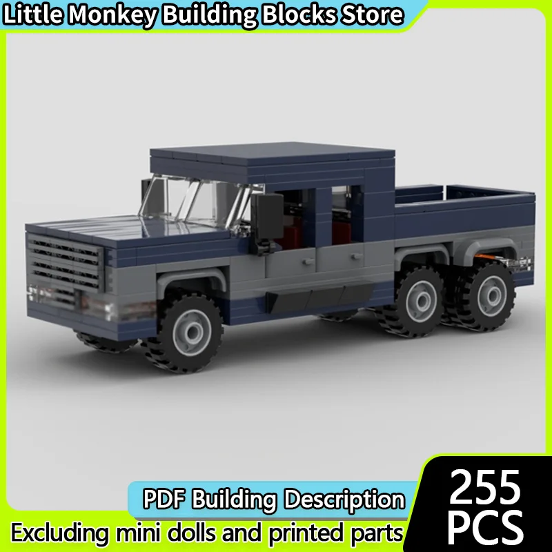 Speed Racing Car Model MOC Building Bricks American Pickup Truck Modular Technology Children Holiday Gifts Assemble Toys Suit
Speed Racing Car Model MOC Building Bricks American Pickup Truck Modular Technology Children Holiday Gifts Assemble Toys Suit