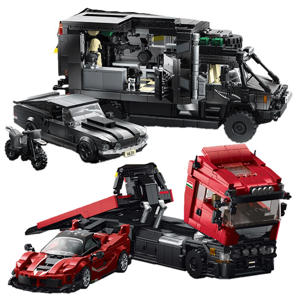 Технический конструктор: Гоночный автомобиль-гиперкар на прицепе, модель спортивного автомобиля, развивающие игрушки для детей, подарок
Технический конструктор: Гоночный автомобиль-гиперкар на прицепе, модель спортивного автомобиля, развивающие игрушки для детей, подарок