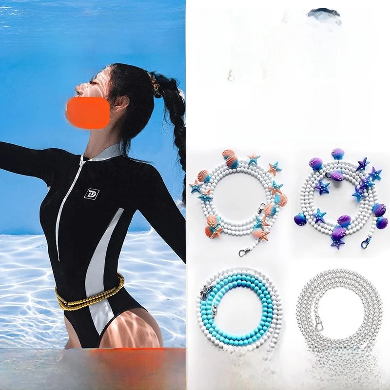 FRENZEL Free Diving Mermaid Water Dance Weight Chain Neck Waist Hand Foot Ring Underwater Performance Scuba Diving Equipment
FRENZEL Free Diving Mermaid Water Dance Weight Chain Neck Waist Hand Foot Ring Underwater Performance Scuba Diving Equipment