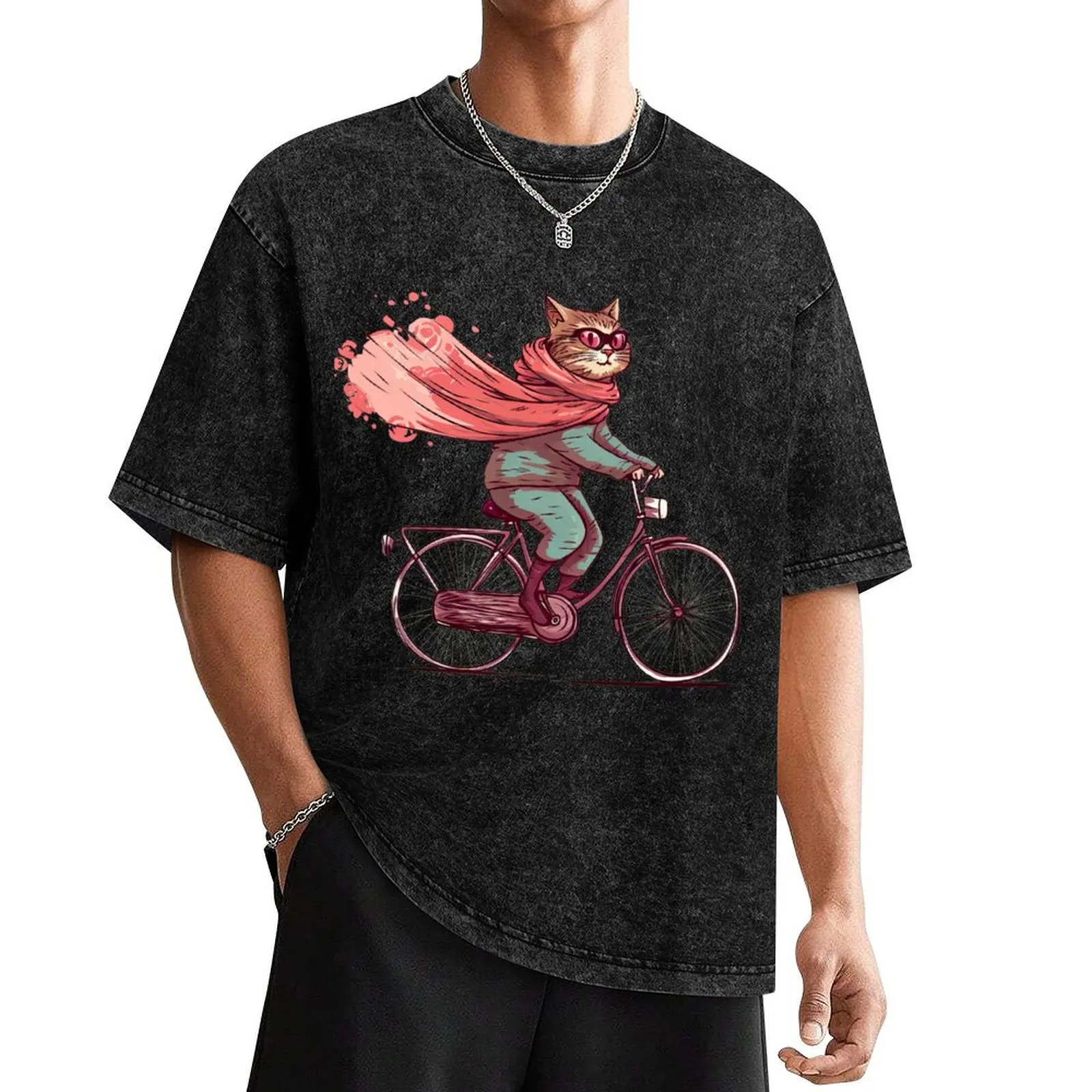 Stylish cycling cat T-Shirt graphic t shirts Louboutins Clothing mens cotton t shirts
Stylish cycling cat T-Shirt graphic t shirts Louboutins Clothing mens cotton t shirts