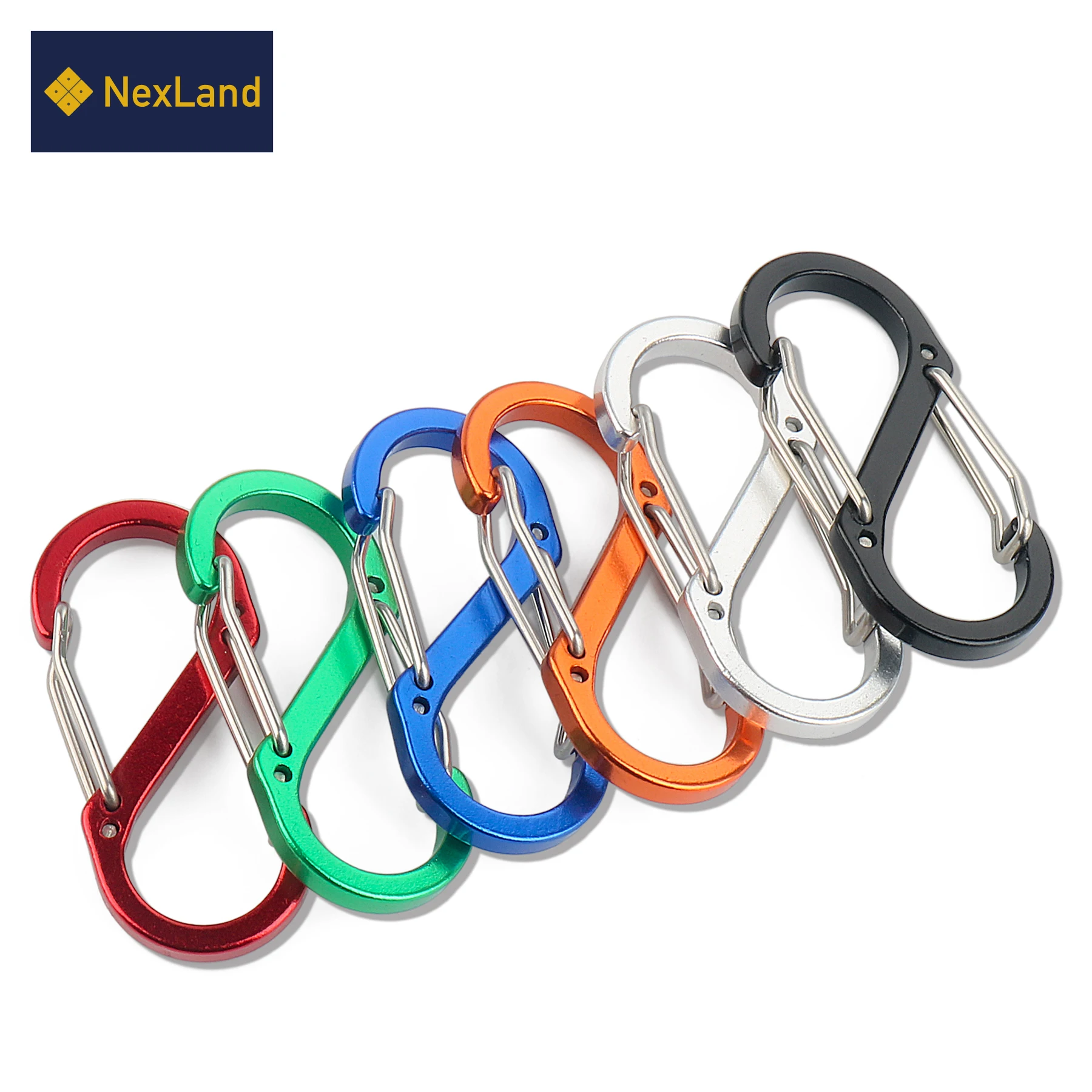 S Carabiner Small Size Clip Hook Keychain for Outdoor Camping Hiking Fishing
S Carabiner Small Size Clip Hook Keychain for Outdoor Camping Hiking Fishing