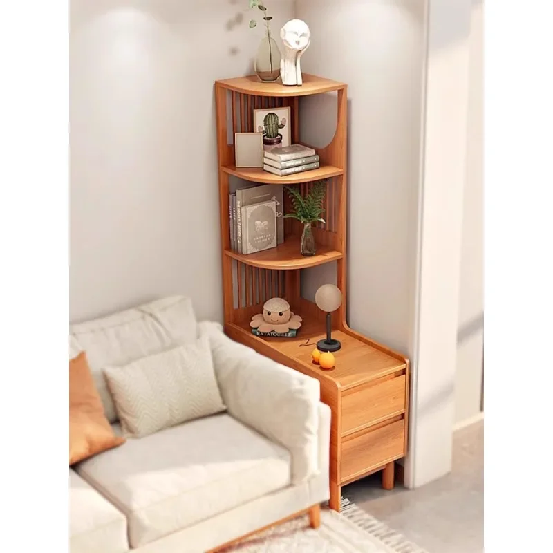 Japanese-Style Solid Wood Sofa Side Table Ash Wood Living Room Small Apartment Portable Storage Simple Corner Table
Japanese-Style Solid Wood Sofa Side Table Ash Wood Living Room Small Apartment Portable Storage Simple Corner Table