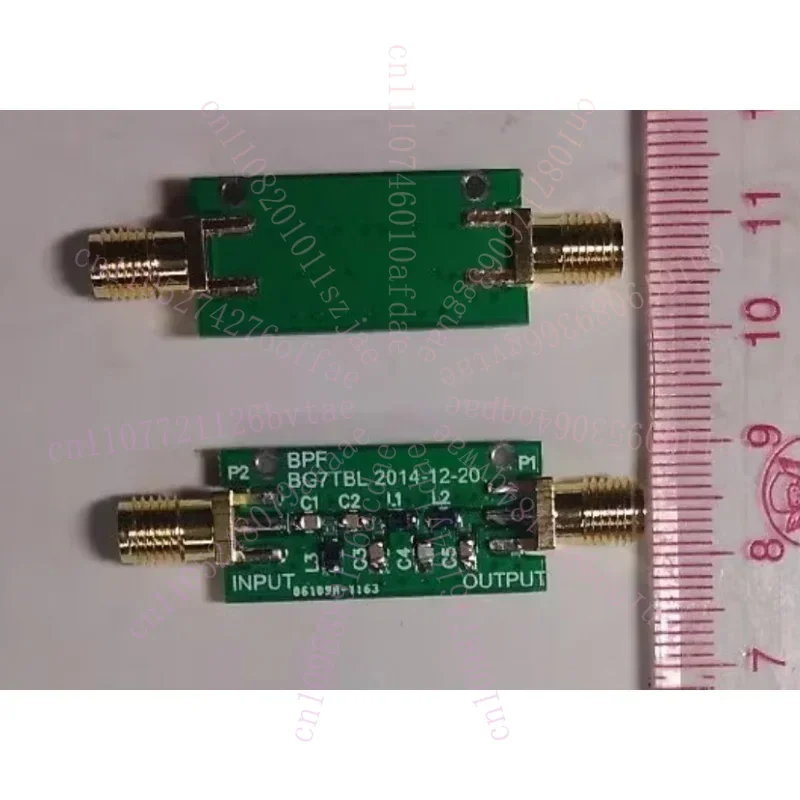 1Pcs 100M BPF, Band Pass Filter PCBA, 88-108M FM, BPF
1Pcs 100M BPF, Band Pass Filter PCBA, 88-108M FM, BPF