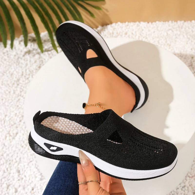 Summer Breathable Non-slip Soft Sole Elderly Shoe Women's Casual Shoes Middle-aged and Elderly Walking Flat Shoes For Women
Summer Breathable Non-slip Soft Sole Elderly Shoe Women's Casual Shoes Middle-aged and Elderly Walking Flat Shoes For Women