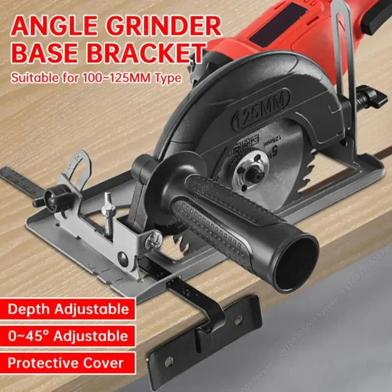 45 Degree Adjustable Angle Grinder Bracket Angle Grinder Rotary Knife Modified Cutting Machine Circular Saw Bracket Base
45 Degree Adjustable Angle Grinder Bracket Angle Grinder Rotary Knife Modified Cutting Machine Circular Saw Bracket Base