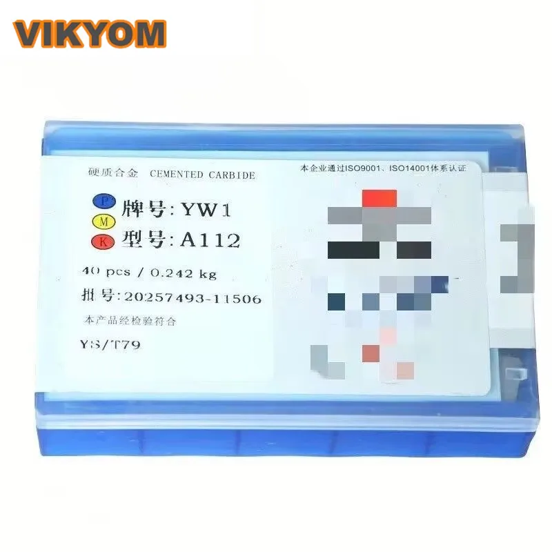 40pcs/box A112 YT5 YW2 YW1 YT15 YT14 YG6 YG8 Welding Tips Blade Cutter Carbide Brazed Inserts Cutting Tools
40pcs/box A112 YT5 YW2 YW1 YT15 YT14 YG6 YG8 Welding Tips Blade Cutter Carbide Brazed Inserts Cutting Tools