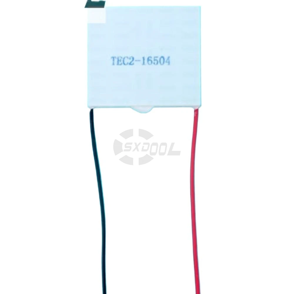 10Pcs Cooling TEC2-16504 Peltier Modlue Thermoelectric Cooler Semiconductor 40*45*6.8 Mm DC12V Qmax:28.00
10Pcs Cooling TEC2-16504 Peltier Modlue Thermoelectric Cooler Semiconductor 40*45*6.8 Mm DC12V Qmax:28.00