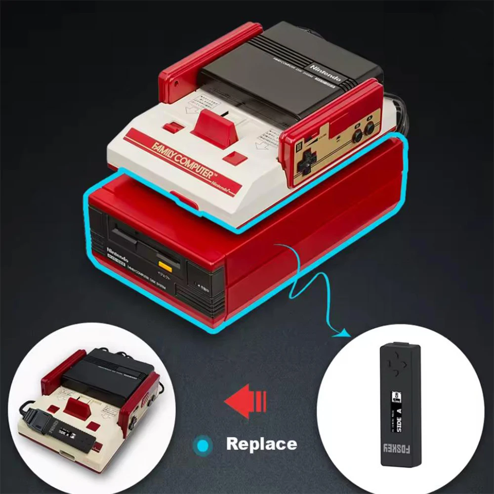 Emulador de Unidad de Sistema de Disco para Consolas de Juegos Intercambio en Caliente emulador de Unidad FDSkey Compatible con
Emulador de Unidad de Sistema de Disco para Consolas de Juegos Intercambio en Caliente emulador de Unidad FDSkey Compatible con