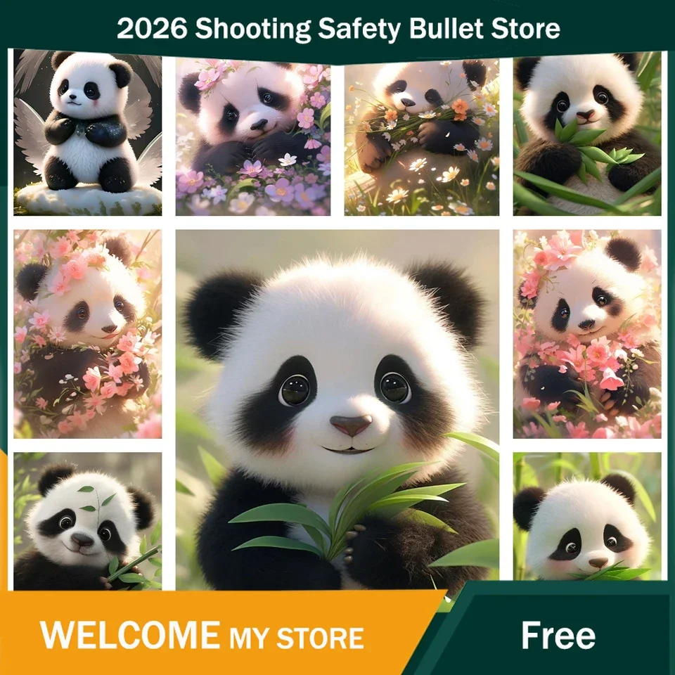 New Arrival Diamond Painting Panda Full of Diamonds Mosaic Embroidery Buy Animals Rhinestone Pictures Home Decoration
New Arrival Diamond Painting Panda Full of Diamonds Mosaic Embroidery Buy Animals Rhinestone Pictures Home Decoration