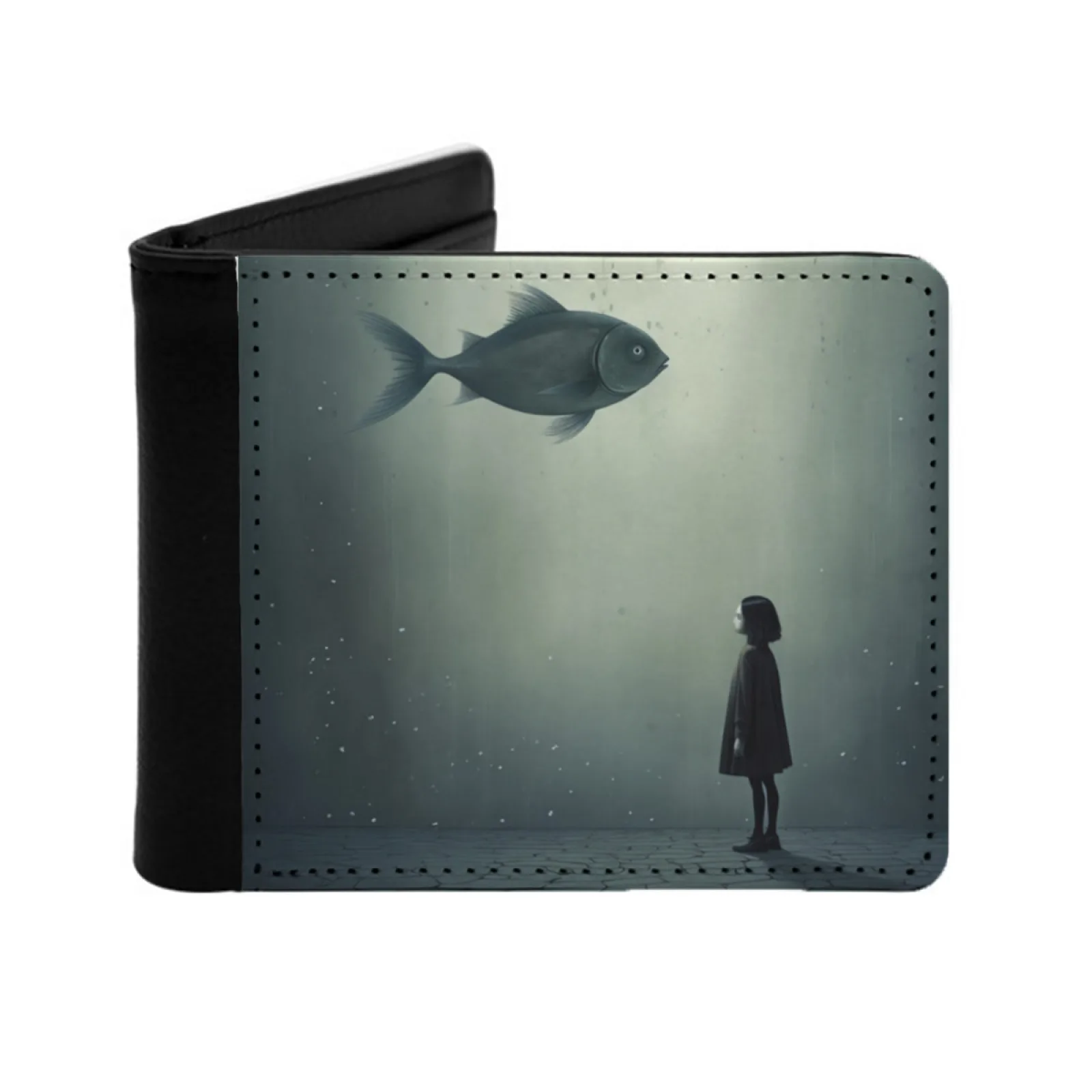 Большая рыба: иллюстрация сюрреалистов для мужчин и женщин, кошелек из искусственной кожи, кошелек с держателем для кредитных карт, короткий кошелек, сюрреализм, сюрреалист
Большая рыба: иллюстрация сюрреалистов для мужчин и женщин, кошелек из искусственной кожи, кошелек с держателем для кредитных карт, короткий кошелек, сюрреализм, сюрреалист