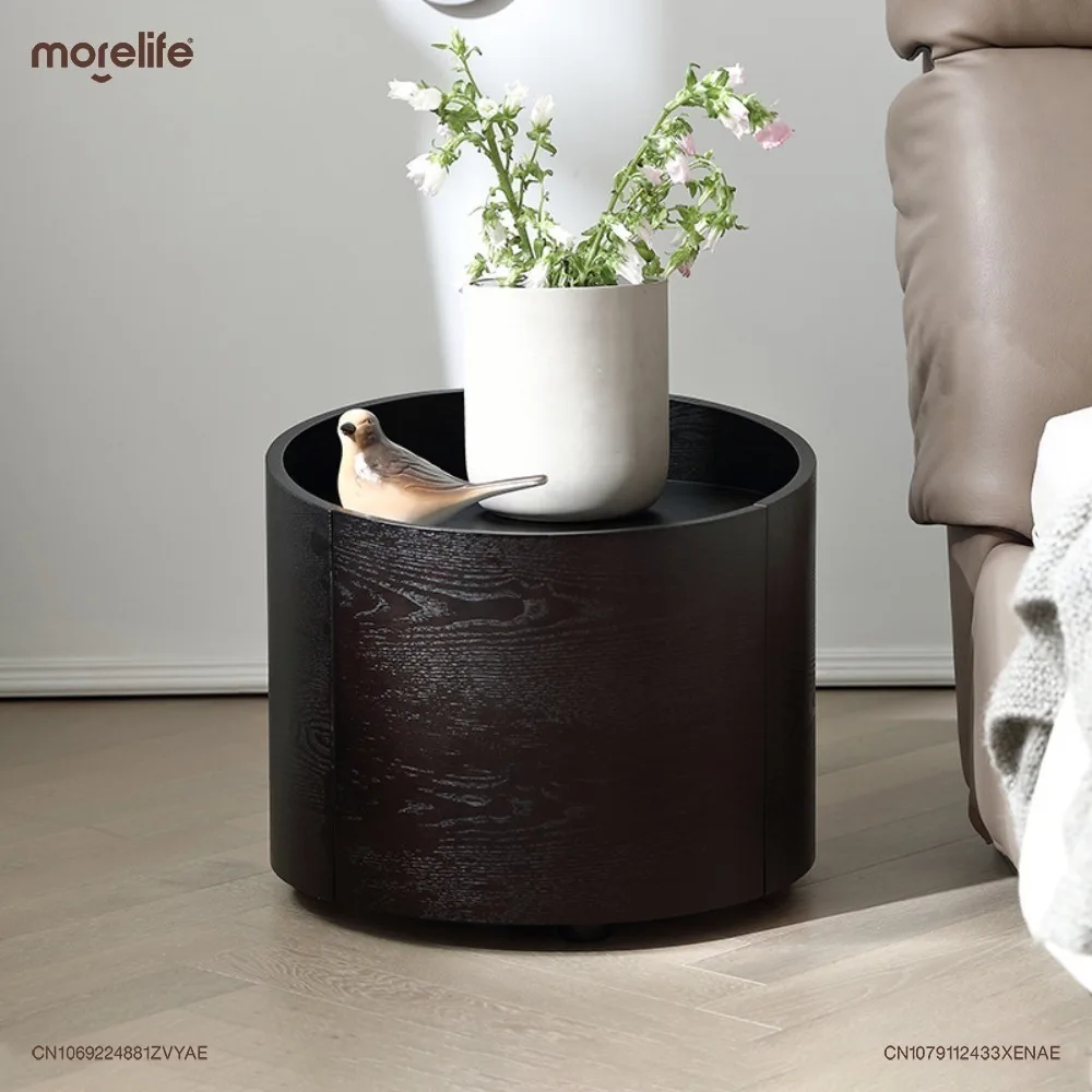 Italian Minimalist Smoky Colored Nightstands Wood Famous Bedroom High-end Circular Storage Cabinet Creative Bedside Cabinet K01+
Italian Minimalist Smoky Colored Nightstands Wood Famous Bedroom High-end Circular Storage Cabinet Creative Bedside Cabinet K01+