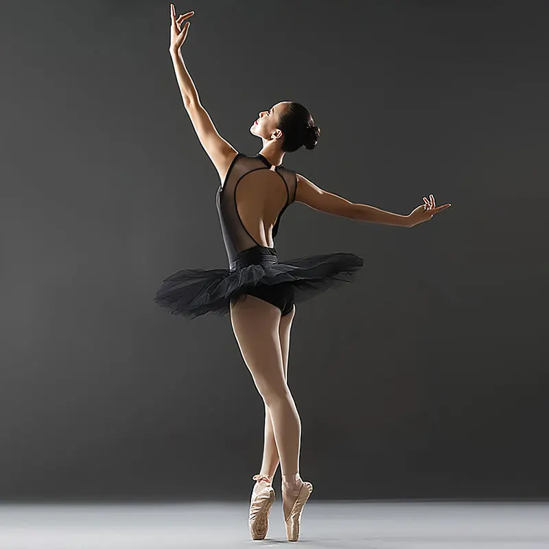 Women's Sleeveless Turtleneck Ballet Dance Leotards for adult Gymnastics Dance Tank Tops with Water-drop Back and Soft Lining
Women's Sleeveless Turtleneck Ballet Dance Leotards for adult Gymnastics Dance Tank Tops with Water-drop Back and Soft Lining
