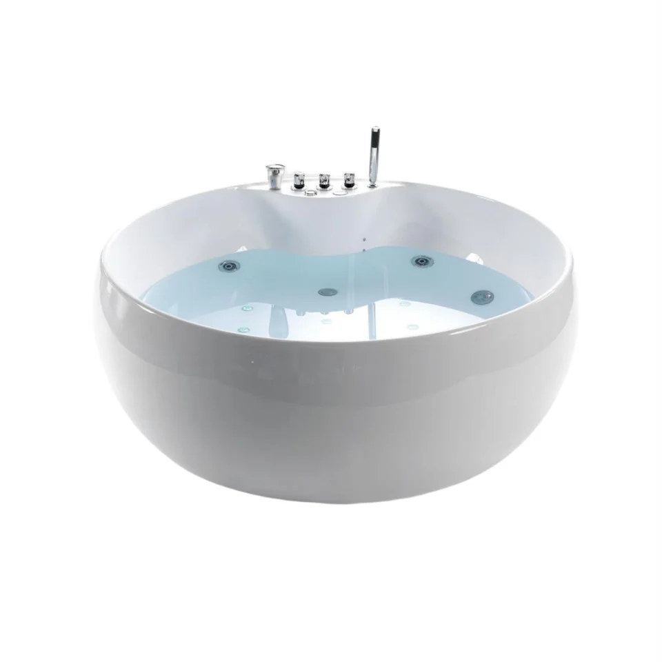 Standing Acrylic Whirlpool Spa Tub Hydrotherapy Massage 1 Person Drainer Indoor Outdoor Use Villa
Standing Acrylic Whirlpool Spa Tub Hydrotherapy Massage 1 Person Drainer Indoor Outdoor Use Villa