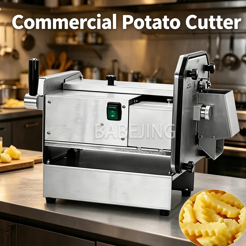 Electric Kitchen Multi Functional Potato Cutting Machine Wolf Tooth Cube Potato Slicer Making Machine for Home Use
Electric Kitchen Multi Functional Potato Cutting Machine Wolf Tooth Cube Potato Slicer Making Machine for Home Use