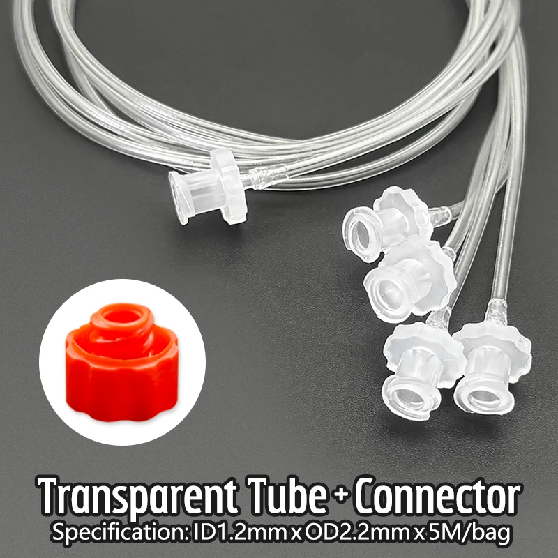 Прозрачная капиллярная трубка, небольшой пластиковый шланг для пищевых продуктов, гибкий нетоксичный ID1,2xOD2,2 мм, 1 м x 5 шт., 1 пакет, разъемы, крышка
Прозрачная капиллярная трубка, небольшой пластиковый шланг для пищевых продуктов, гибкий нетоксичный ID1,2xOD2,2 мм, 1 м x 5 шт., 1 пакет, разъемы, крышка