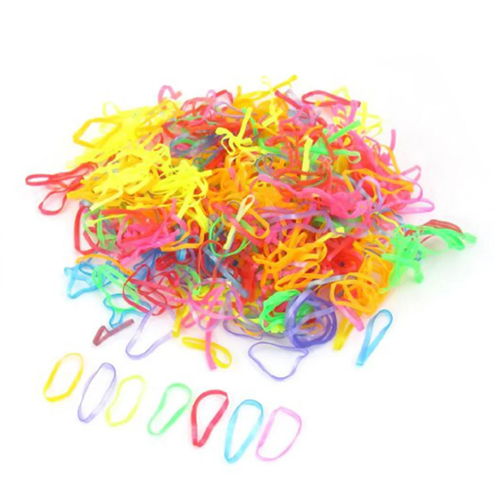 600 Pcs Colorful Rubber Bands Multicolor Elastic Mini Hair Ties Ribbons Ponytail Ring
600 Pcs Colorful Rubber Bands Multicolor Elastic Mini Hair Ties Ribbons Ponytail Ring